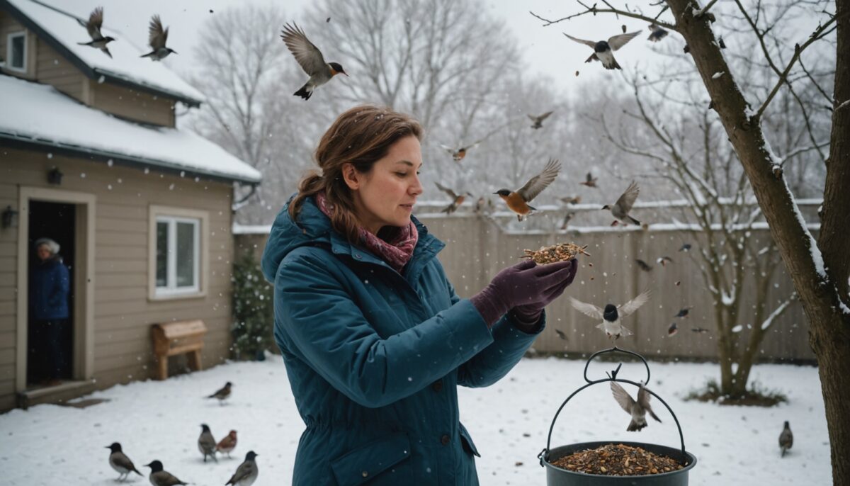 En nourrissant les oiseaux en hiver, j'ai découvert un danger méconnu grâce à la LPO !
