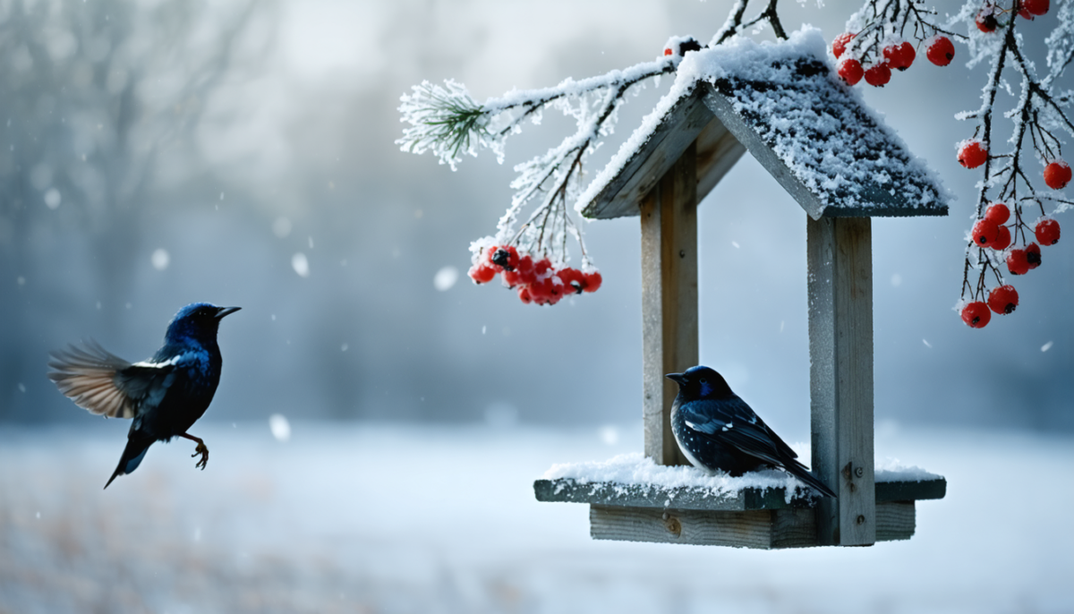 découvrez pourquoi les merles désertent vos mangeoires par grand froid et apprenez des astuces efficaces pour les y attirer à nouveau cet hiver.