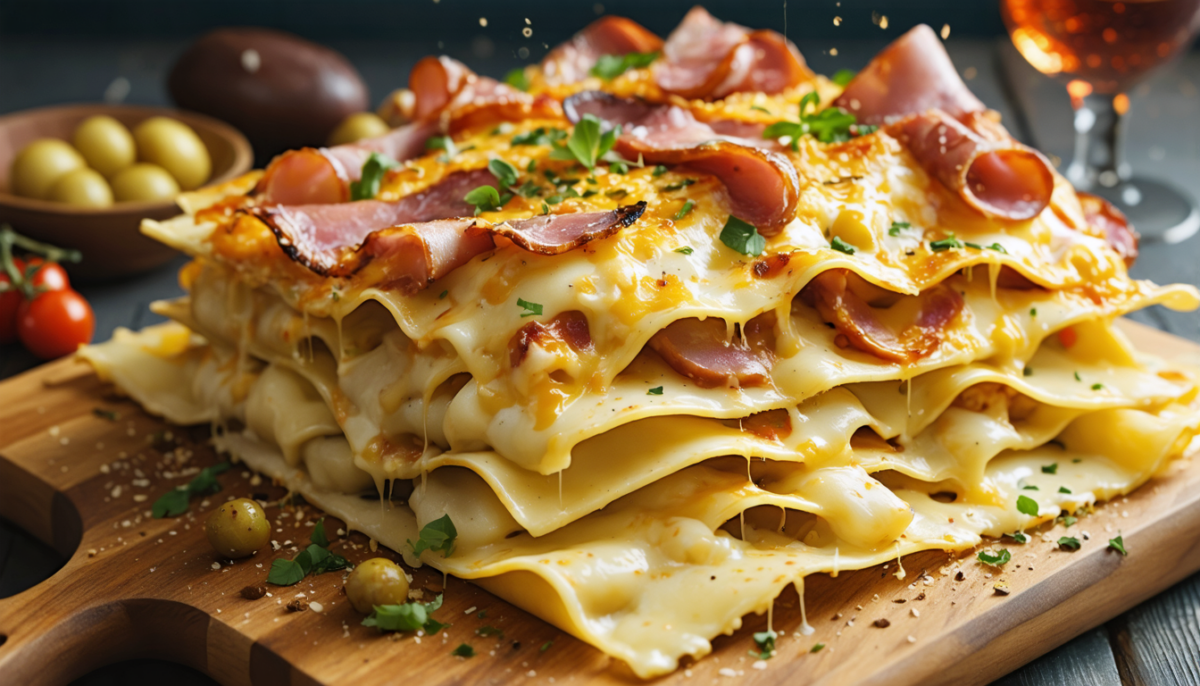 découvrez une recette innovante qui fusionne la raclette et les lasagnes pour surprendre vos papilles avec des saveurs inédites et gourmandes.
