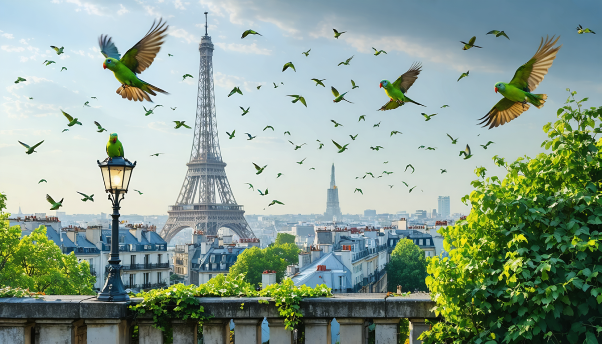 découvrez l'incroyable histoire des perruches vertes envahissant paris et comment ces étonnants oiseaux sont devenus un phénomène surprenant dans la capitale française.