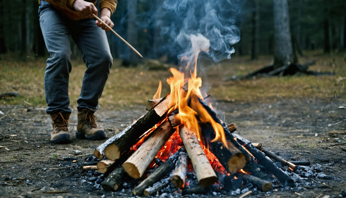 découvrez l'erreur courante à éviter lorsque vous brûlez du bois pour optimiser la chaleur et profiter pleinement de votre feu.