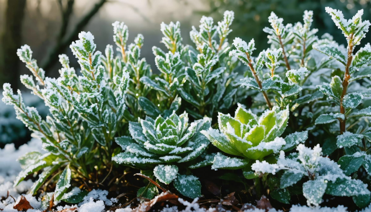 découvrez notre sélection de plantes résistantes au gel, avec une surprenante numéro 7 qui va vous étonner par sa robustesse et sa beauté hivernale.