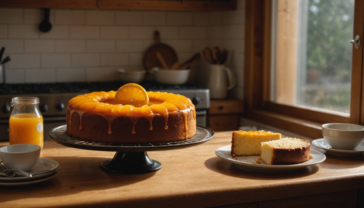 Découvrez la recette ultra moelleuse du gâteau à l’orange imbibé qui va vous faire fondre de plaisir
