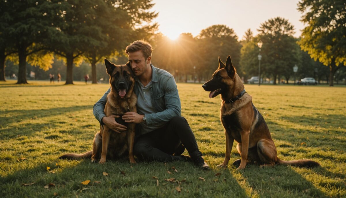 "Son engagement pour son Malinois : une histoire qui bouleverse la toile"