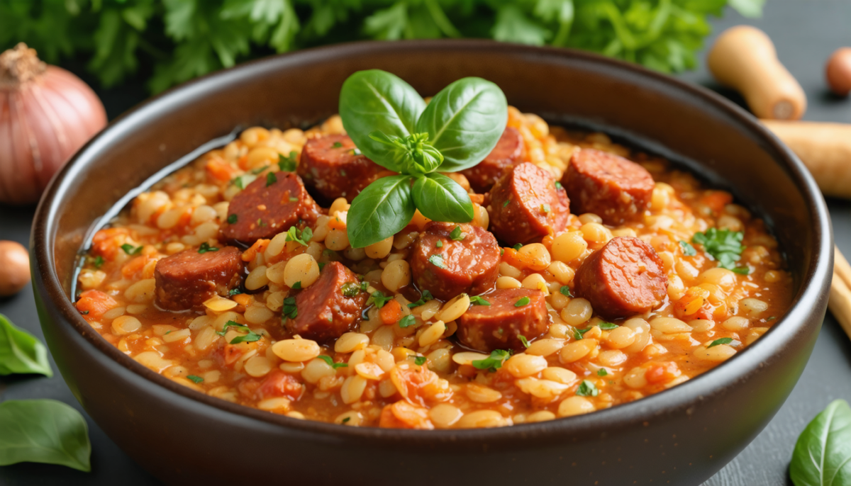 découvrez comment sublimer vos lentilles avec une viande savoureuse qui remplace parfaitement les saucisses pour un plat irrésistible et gourmand.