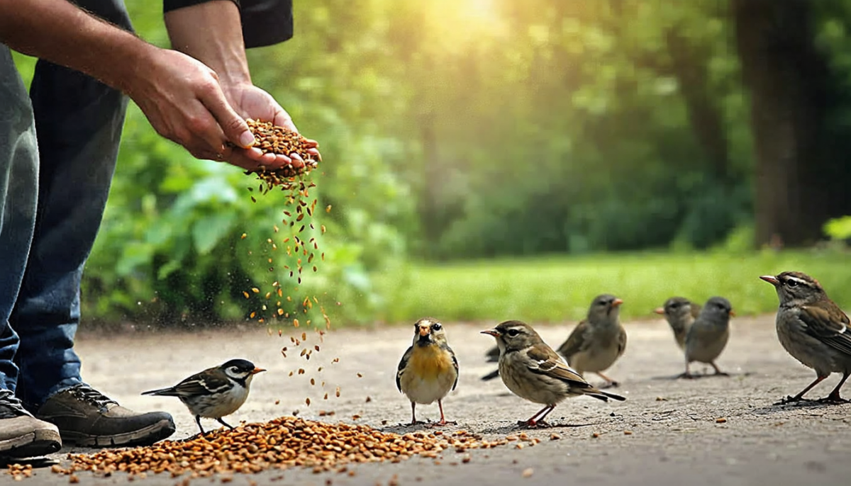 découvrez pourquoi donner à manger aux oiseaux peut être une erreur fatale et apprenez le moment crucial à respecter pour protéger leur santé.