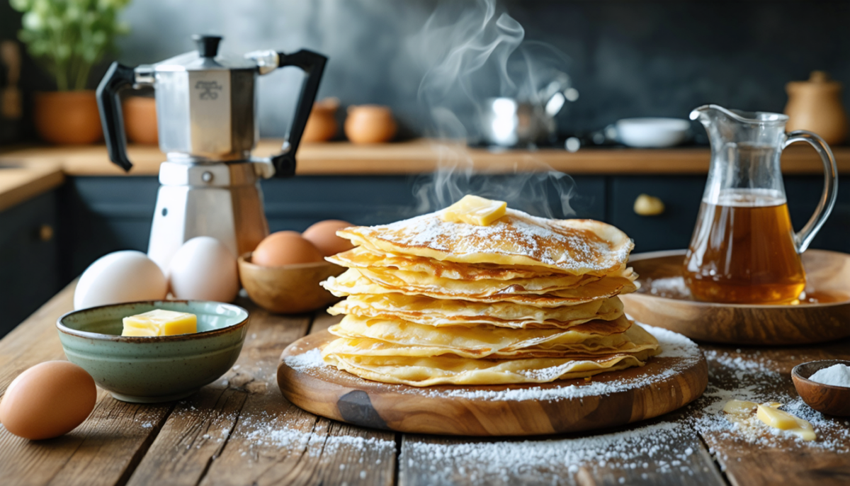 découvrez la recette éclair de cyril lignac pour des crêpes délicieuses prêtes en seulement 5 minutes grâce à son astuce infaillible. facile, rapide et gourmande !