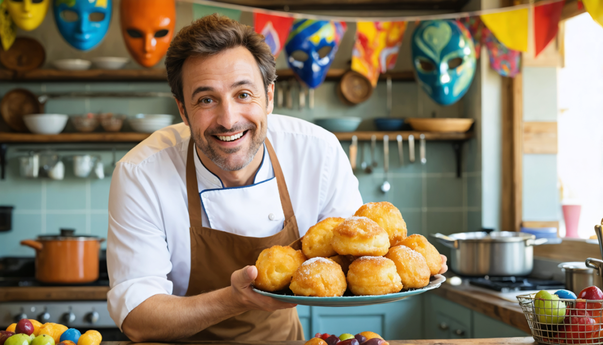 découvrez la recette étonnante de beignets de carnaval par laurent mariotte, un délice gourmand qui surprendra vos papilles et fera sensation à votre table !