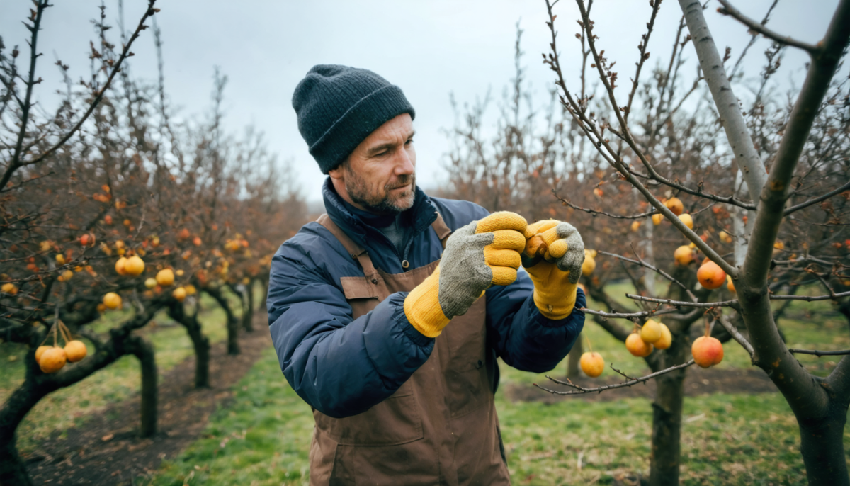découvrez l'action essentielle recommandée par les experts en février pour protéger efficacement vos arbres fruitiers et garantir une récolte abondante au printemps.