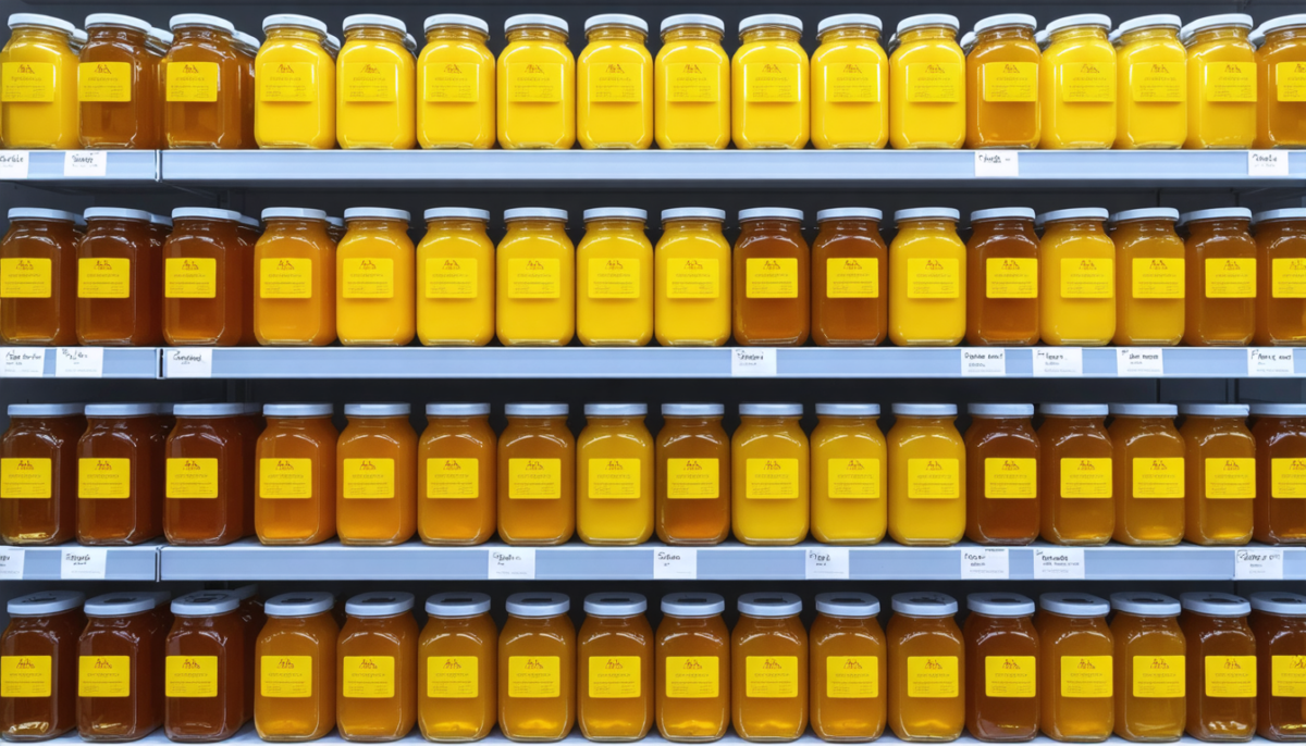 découvrez l'enquête révélatrice sur le miel en supermarché : 21 pots sur 22 piégés, apprenez à identifier le seul véritable miel fiable pour votre consommation.