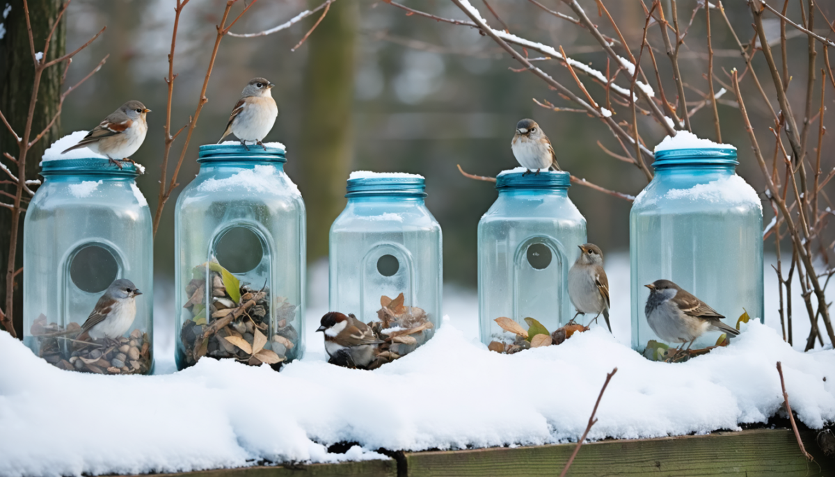 découvrez comment transformer vos pots en plastique en un abri chaleureux pour les oiseaux pendant l'hiver et contribuez à leur protection de manière simple et écologique.