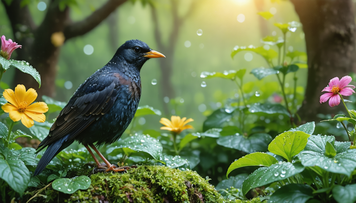 découvrez ce que la présence inattendue d'un merle dans votre jardin révèle sur votre environnement naturel, la biodiversité locale et les signes d'un écosystème équilibré.