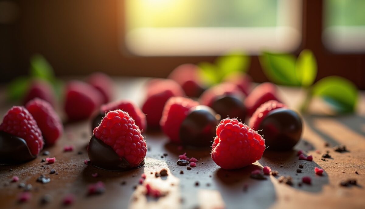 Franui : guide gourmand pour réaliser vos framboises enrobées de chocolat maison