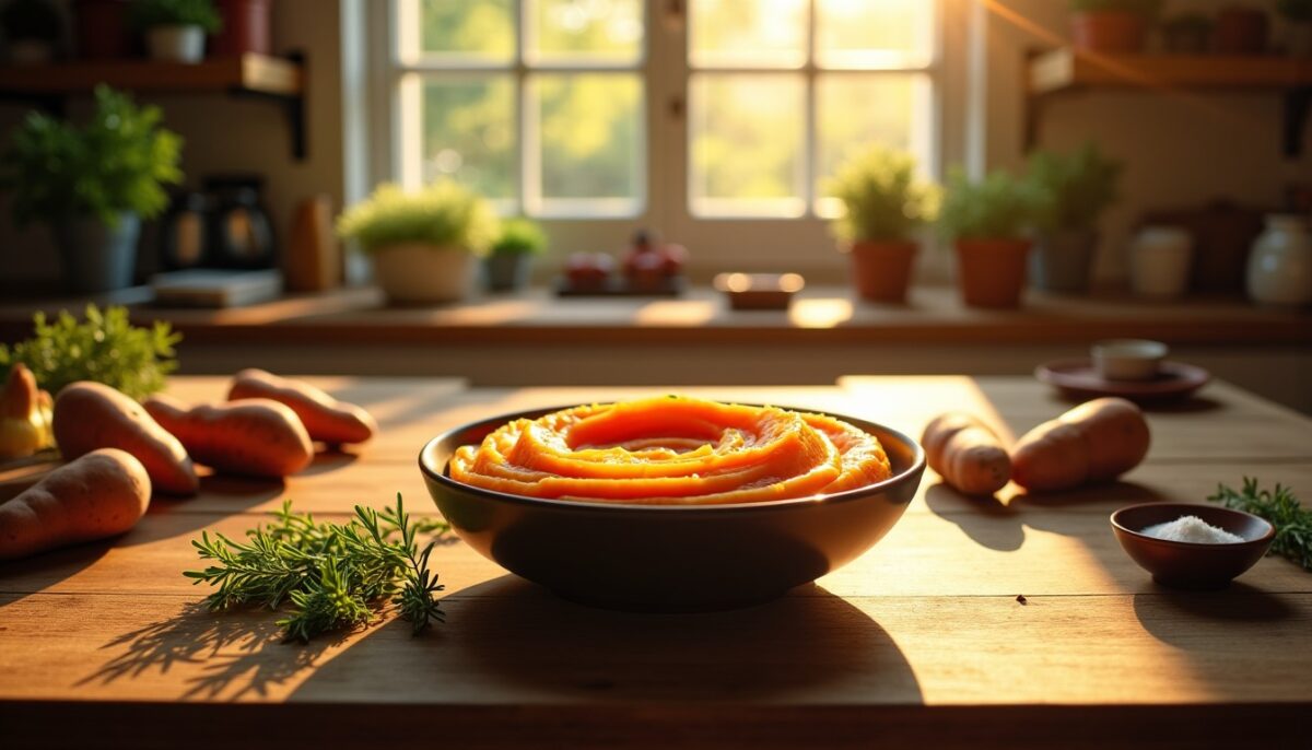 Purée de patate douce : une recette facile et gourmande à maîtriser chez vous
