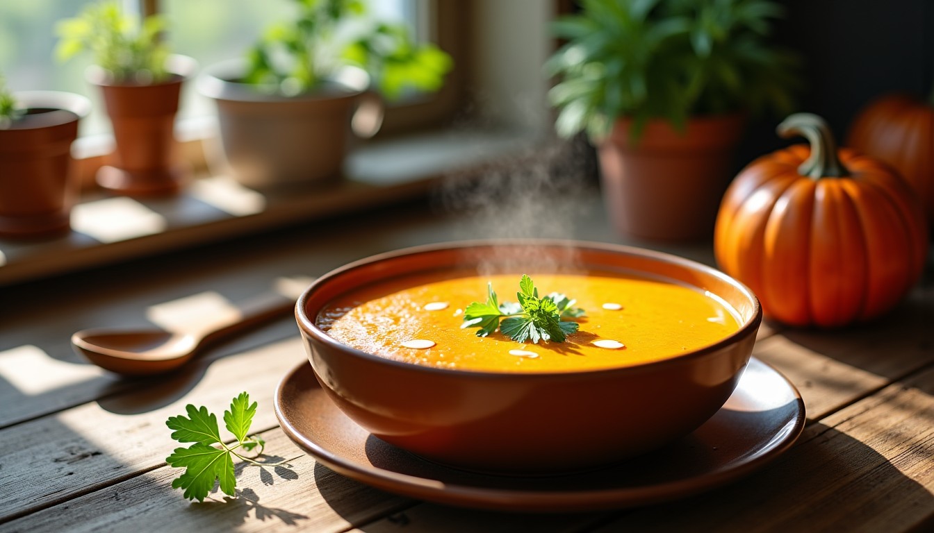 Velouté de potimarron : recette rapide et onctueuse à savourer en un rien de temps