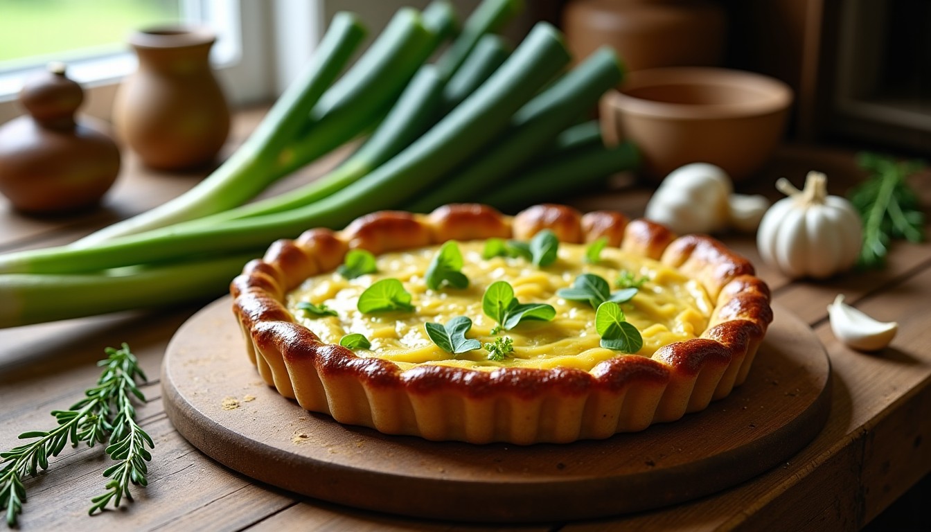 Tarte aux poireaux : une recette facile et délicieusement réussie