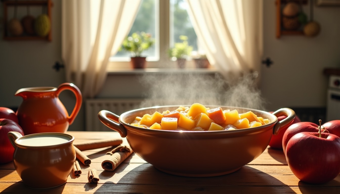 Compote de pommes maison : la recette facile et rapide pour un dessert savoureux