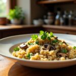« Risotto aux champignons : la technique secrète pour un goût inoubliable »