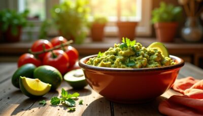 Guacamole maison : la recette simple et authentique pour un goût irrésistible