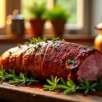 « Rôti de porc parfait : la technique secrète pour une viande incroyablement tendre »