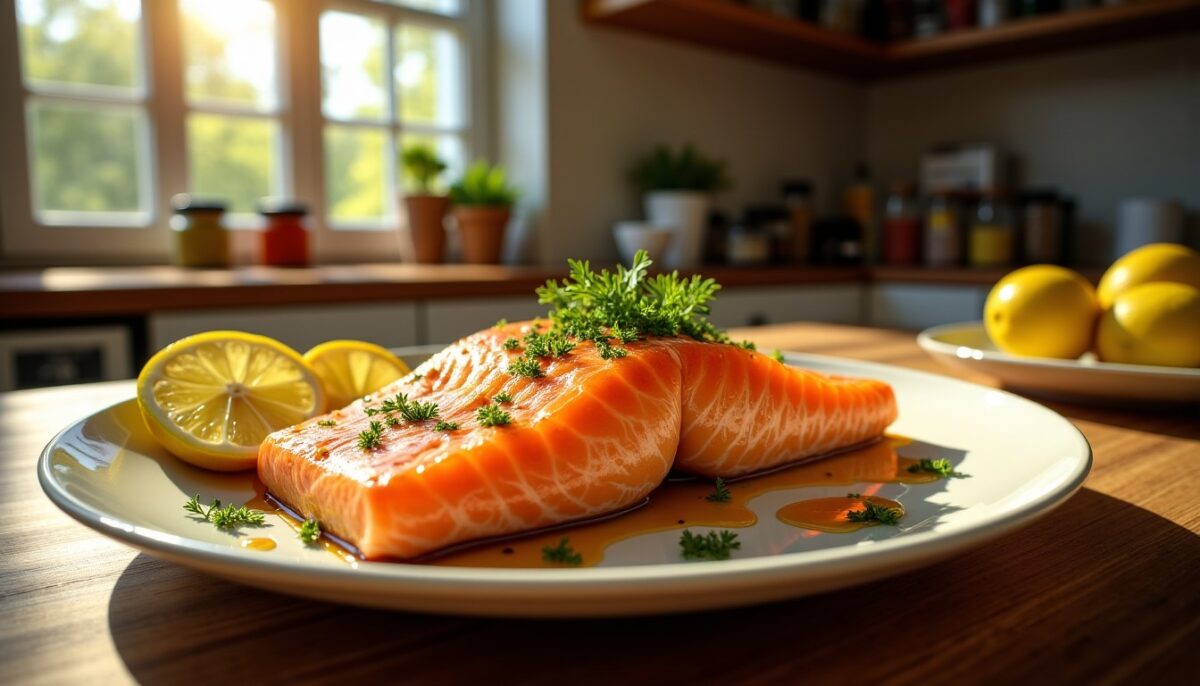 "Saumon au four : 5 secrets pour une cuisson parfaite (et un goût inoubliable)"