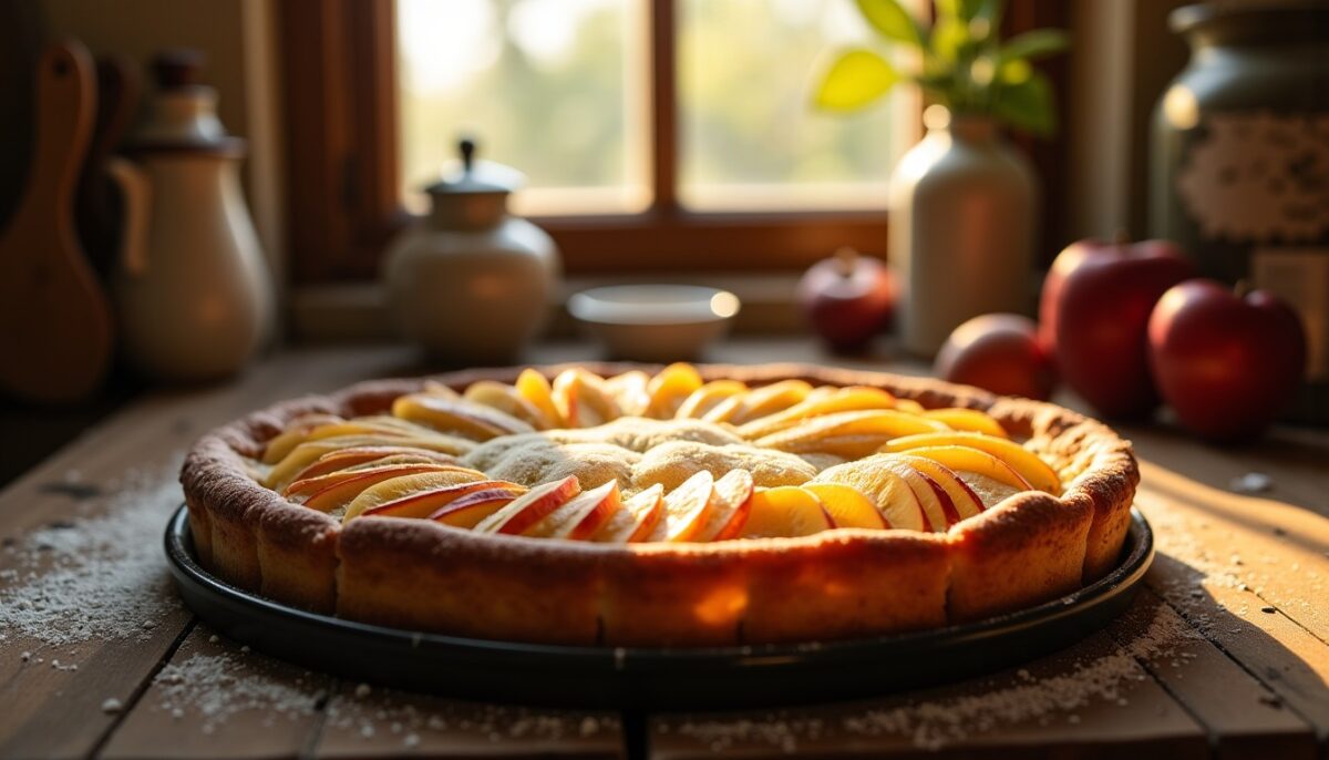"Clafoutis aux pommes : l'astuce secrète pour une texture incroyablement moelleuse"